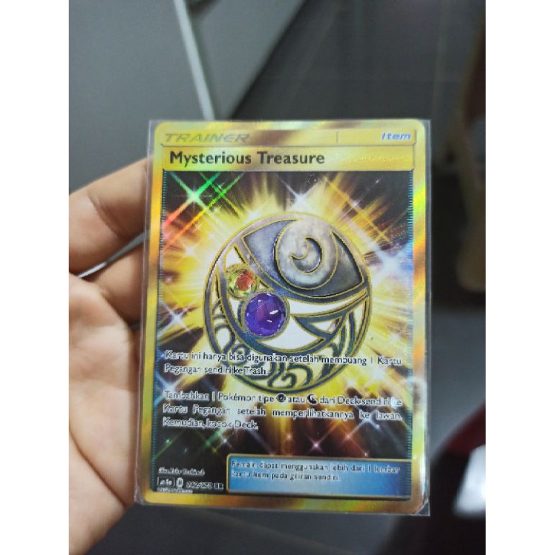 Kartu Pokemon Misteri treasure Mysterious Treasure UR ultra rare Pokemon TCG. kartu Ori original