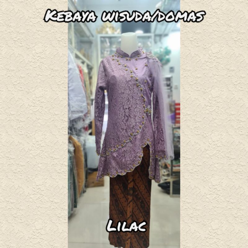 kebaya/baju wisuda/domas