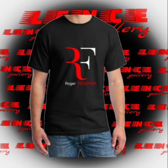 KAOS DISTRO TSHIRT RF ROGER FEDERER EKSKLUSIF T SHIRT OBLONG NIKE PRIA TERLARIS