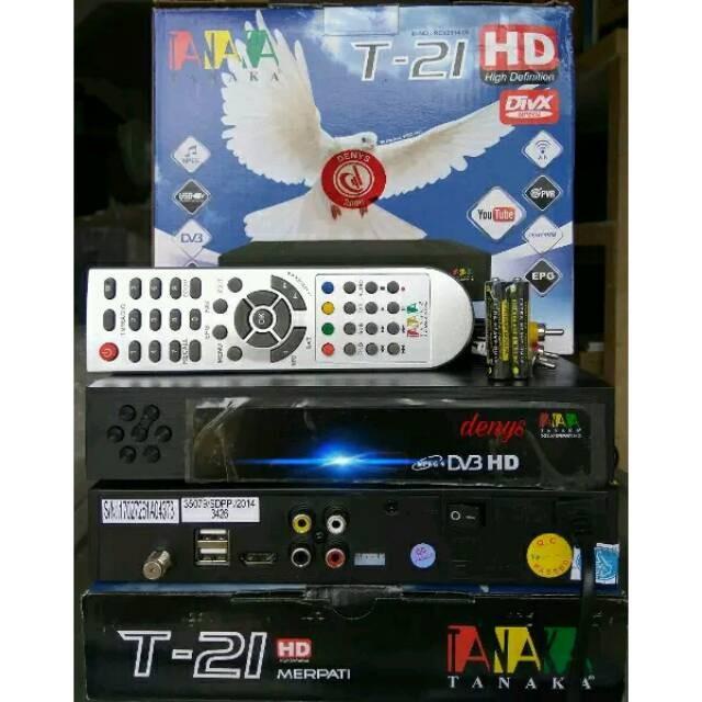 Receiver Tanaka T21 Merpati Hd - Mpeg4 Dv3 Receiver Hd