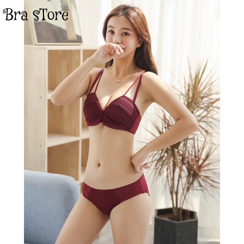 Bra Store 014 | Bra Wanita Tanpa Kawat Sexy Set CD Premium