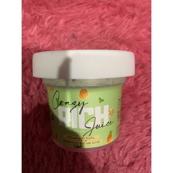 KOURU CRAZY RICH JUICE CLAY MASK (PRELOVED)