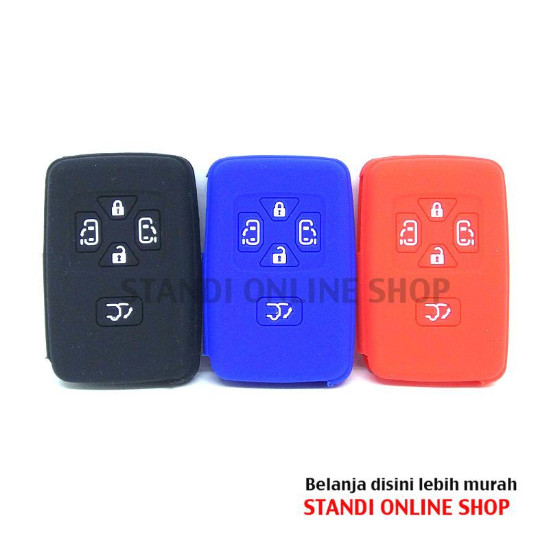 Kondom Kunci Silikon Remote Keyshirt Toyota Alphard Vellfire Lama