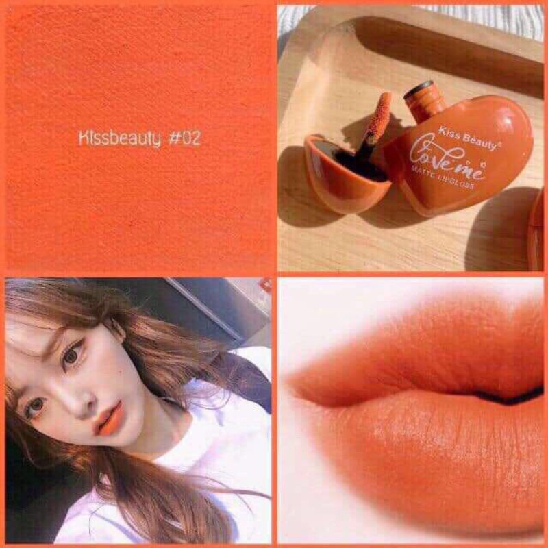 [BISA PILIH WARNA][ORIGINAL THAI] LIP LOVE ME KISS BEAUTY BENTUK LOVE