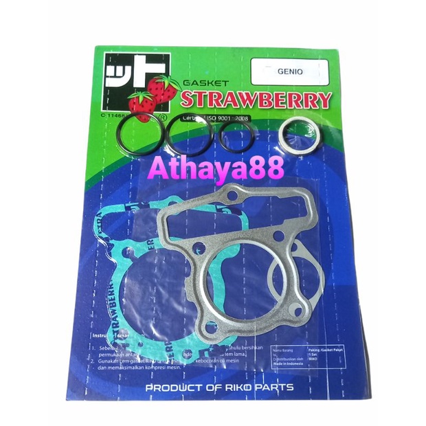 PAKING TOP SET HONDA BEAT FI 2020/2021,GENIO