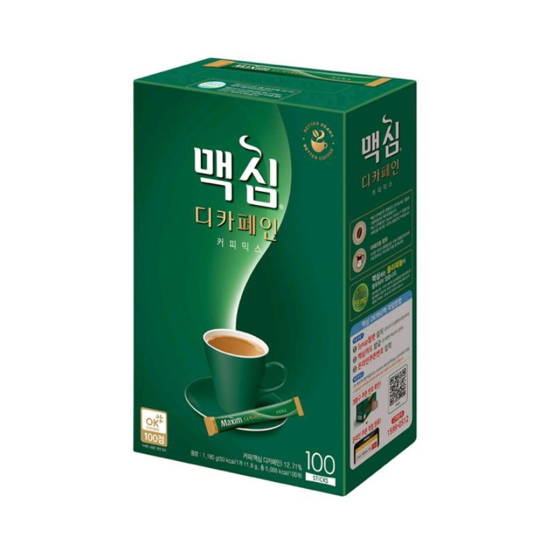 

Maxim Decafein Coffeemix 100 T/Kopi Korea