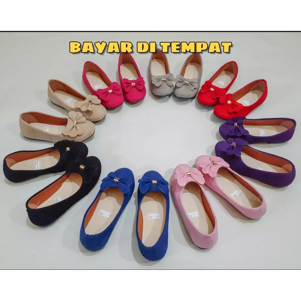 VIYOY - PROMO Flatshoes Pita Mutiara Anak Tendy