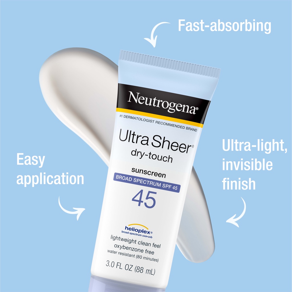 Jual Neutrogena Ultra Sheer drytouch Sunscreen Broad Spectrum SPF 45