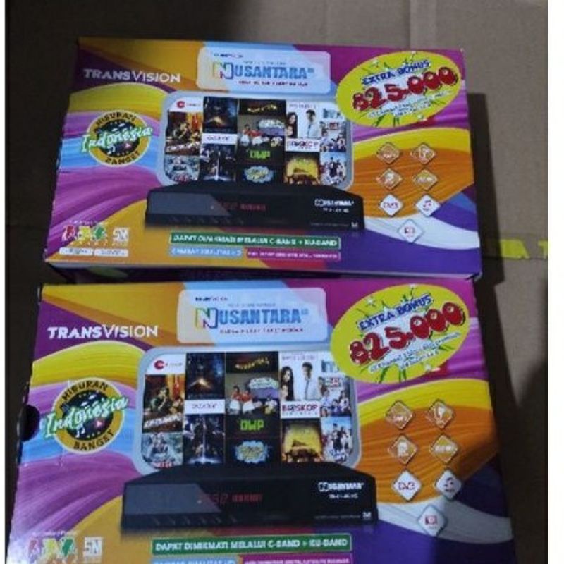 TRANSVISION NUSANTARA HD BONUS ALL CHANEL 3 BULAN