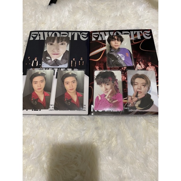 PHOTOCARD ONLY NCT 127 FAVORITE DOYOUNG, JAEHYUN, MARK, YUTA, JOHNY