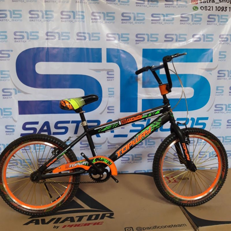 Sepeda Sepedah Speda Olahraga Outdoor Sepeda Bmx Anak Remaja BMX 20 top way Murah