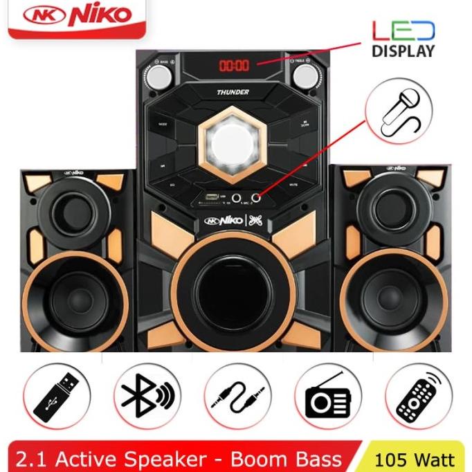 Speaker Niko Slank THUNDER (Karaoke)