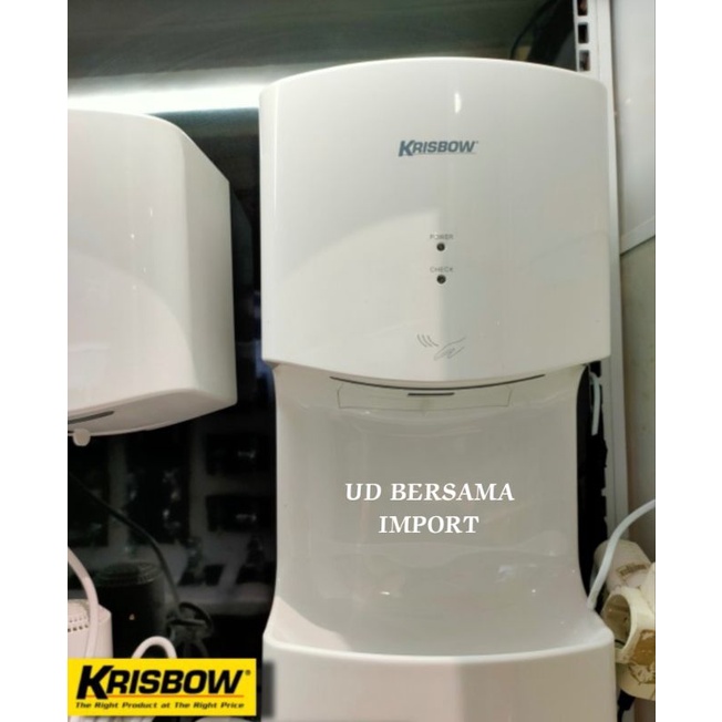 KRISBOW Hand Dryer/Mesin Pengering Tangan Automatis AK2630TK-Putih