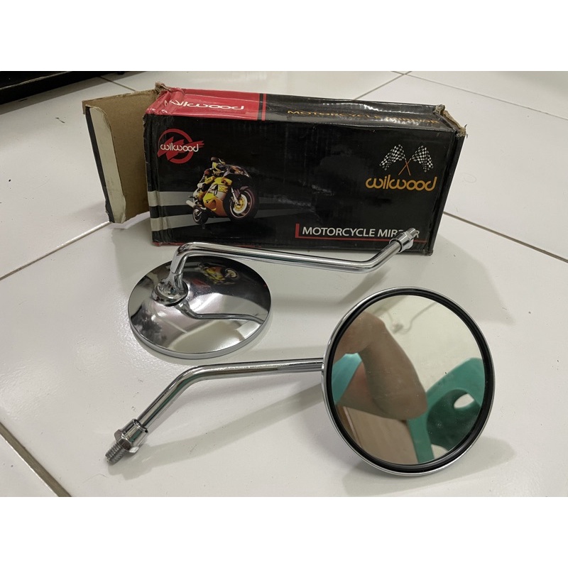 spion bulat panjang h y model spion vespa panjang tangkai panjang crome