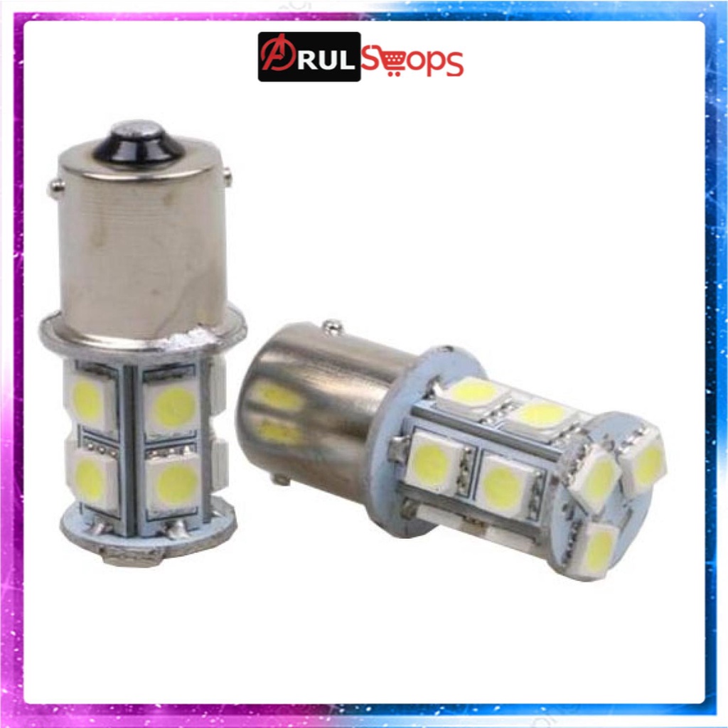 Lampu LED Rem Mobil 1156 13 SMD 5050 5W 2pcs