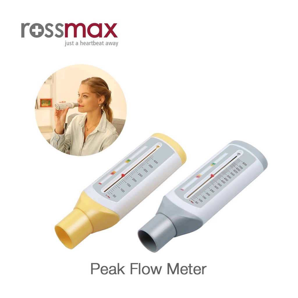 Peak Flow Meter Untuk Asma Rossmax PF120C Anak - Alat Bantu Pernapasan