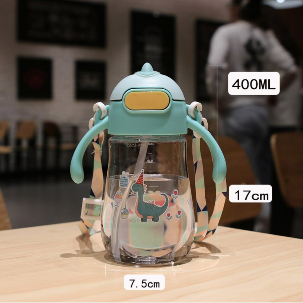 Minum Anak/Karakter rabbit Bear Tutup Clip/ mport /botol Kartun 300