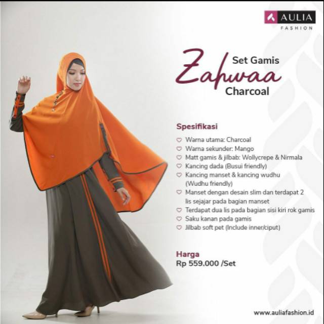 Gamis Aulia Fashion