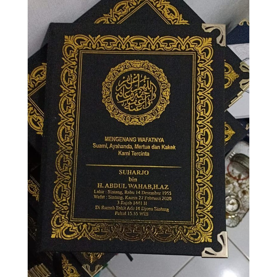 Buku Yasin dan Tahlil, 128 Halaman, Cover + isi
