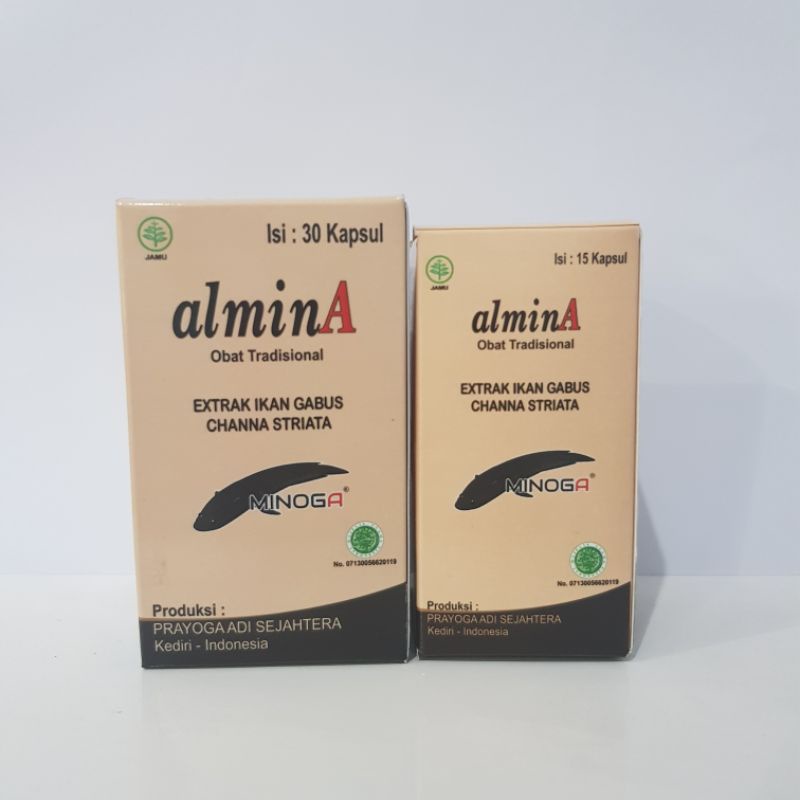 almina ekstrak ikan gabus kutuk almin A albumin vibumin vipalbumin penyembuhan channa striata isi 30