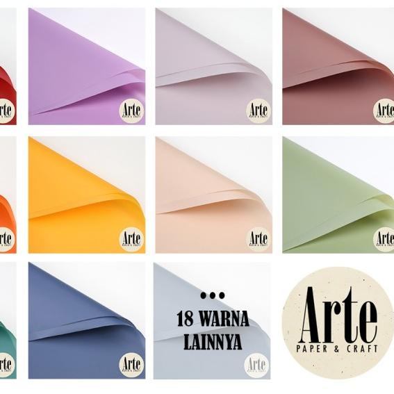 

20 Lembar Cellophane Solid Matte Kertas Buket Korea Bunga Flower Wrapping Bouquet Paper Kado Murah Arte Grosir Jakarta P.HX-001