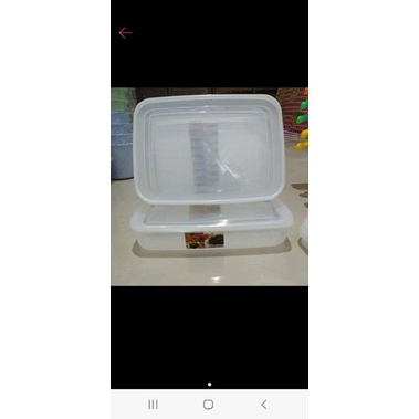 Toples Kotak Donat 2000ml | Sealware Segi 2000ml | KISSPACK 2000