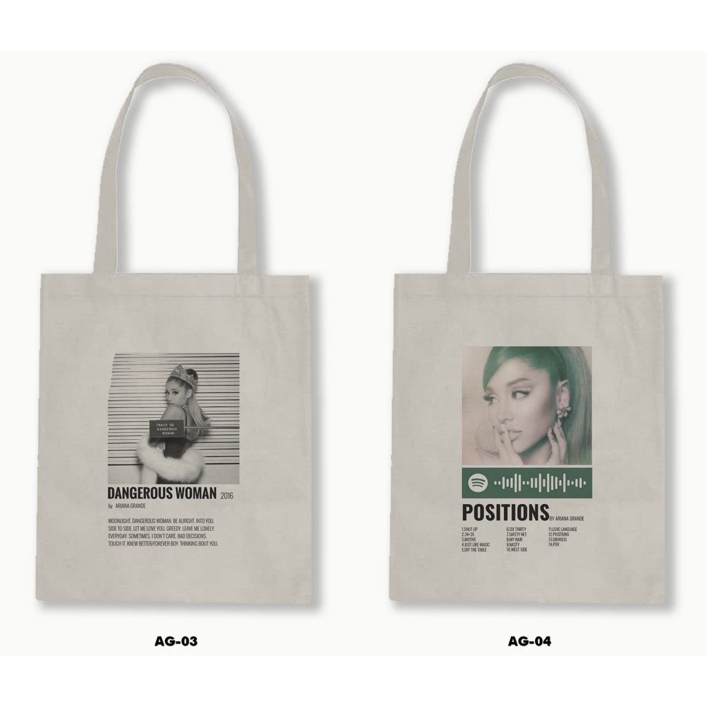 TOTE BAG RESLETING - ARIANA GRANDE