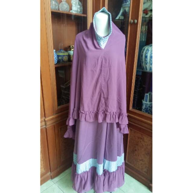 Preloved set syari 08 HAWWA AIWA