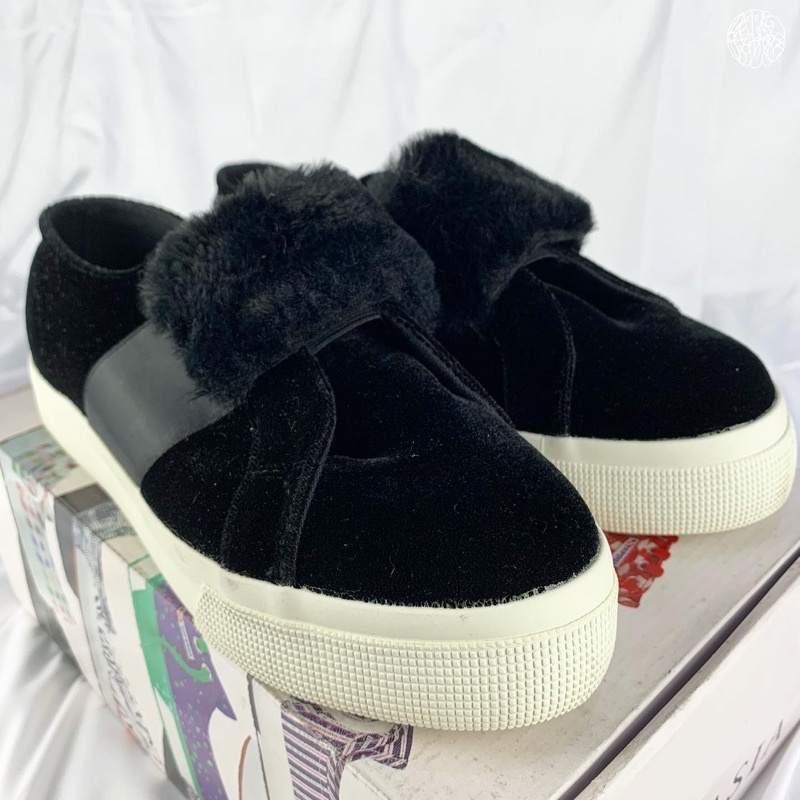 superga 2399 velvchenillestrapecofurw original