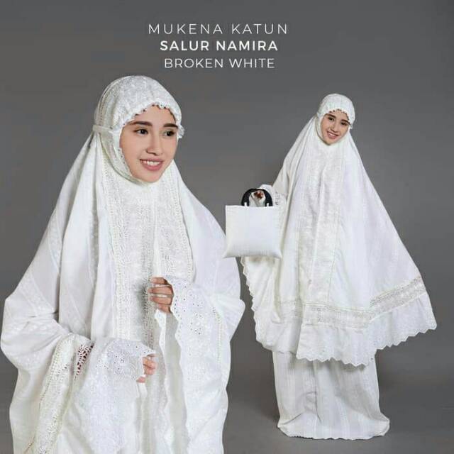 MUKENA KATUN SALUR NAMIRA MUKENA DEWASA KATUN JEPANG RENDA PREMIUM TERBARU