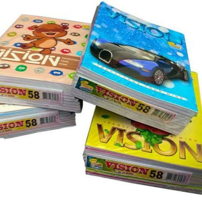 

「BIG SALE」 Buku tulis vision 58 lembar isi 10 pak murah BIG SALE/HARGA GROSIR >>/3.3 SALE/PROMO HARI INI/「Grosir」