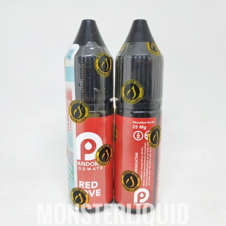 SALT PANDORA PODMATE RED LOVE BY INDO JUICES 25MG 15ML