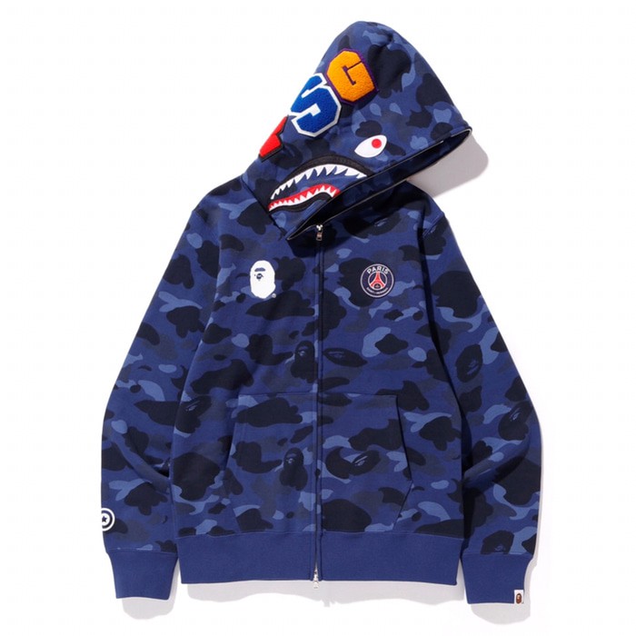 Jaket Hoodie Bape “ Paris Saint German “ Mirror 1:1