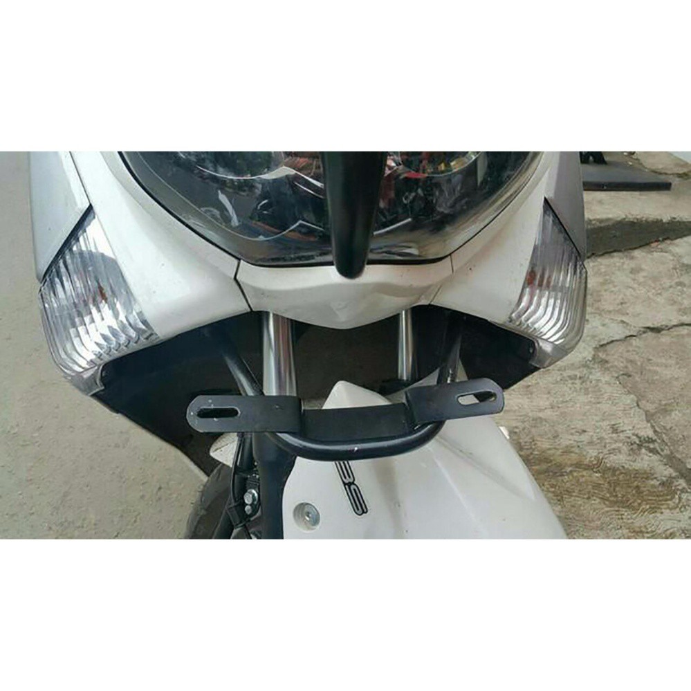 Aksesoris Nmax Bracket Plat Nomer - Dudukan Plat Nomor Bawah Lampu Nmax Model 2