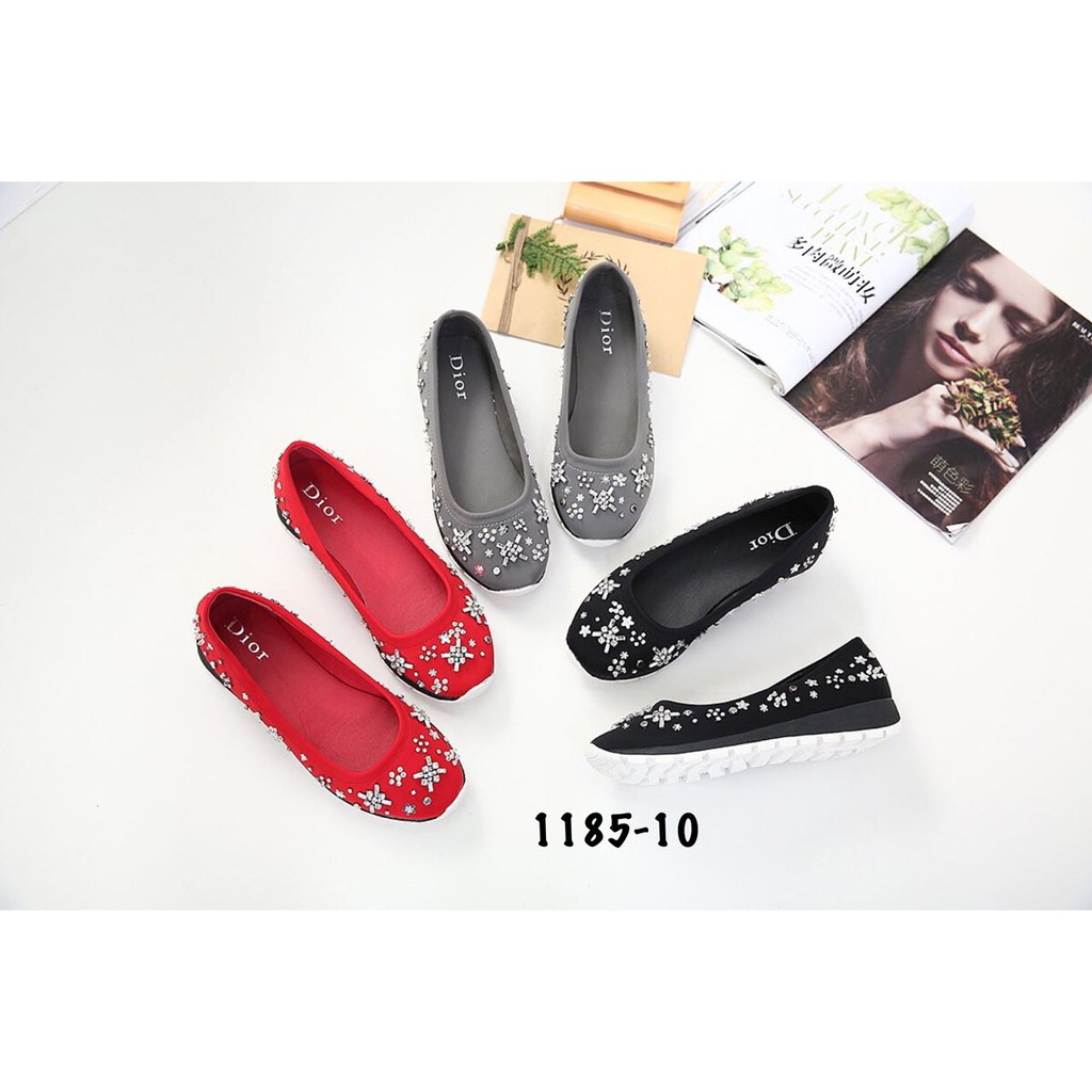 SEPATU Christian Dior Fusion Slip-On #1185-10 ML