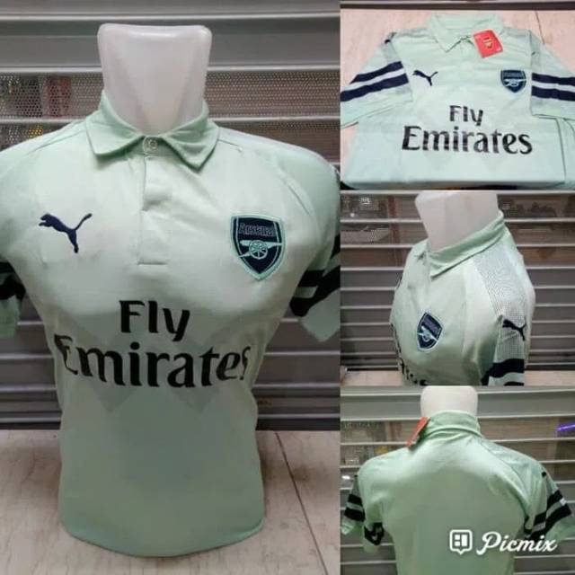 JERSEY BOLA ARSENAL 3RD 2018/2019 GRADE ORI