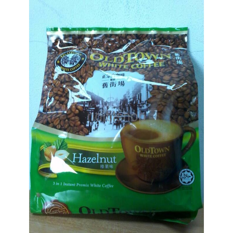 

Old Town White Coffee 3in1 Hazelnut 600gram