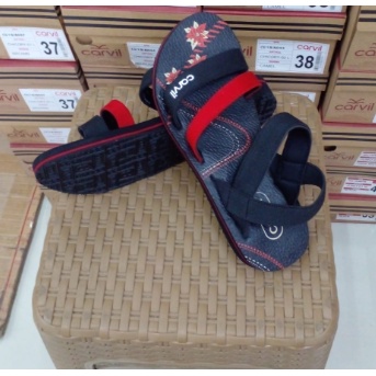 Carvil Sandal Gunung Wanita Salvina-TB Black/Red