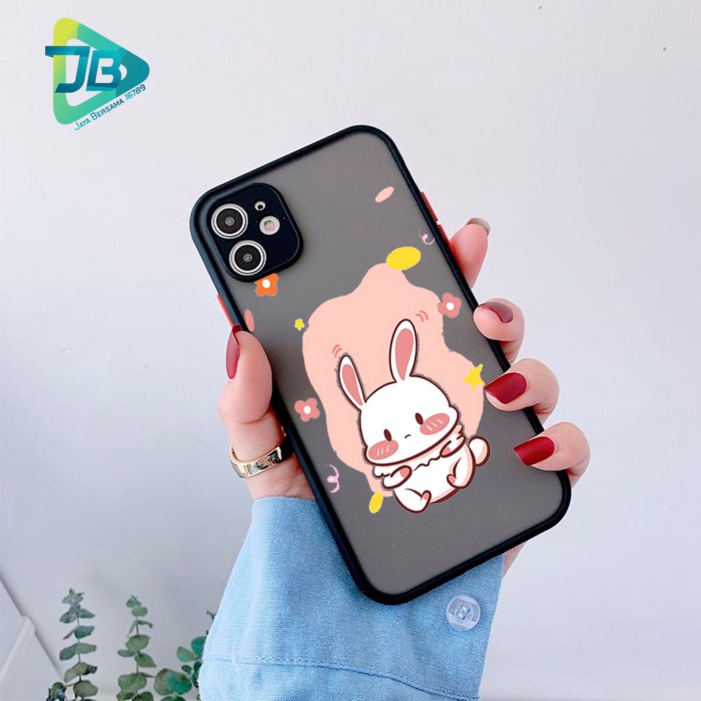 SOFTCASE DOVE KELINCI OPPO VIVO SAMSUNG XIAOMI REALME IPHONE ALL TYPE JB5008