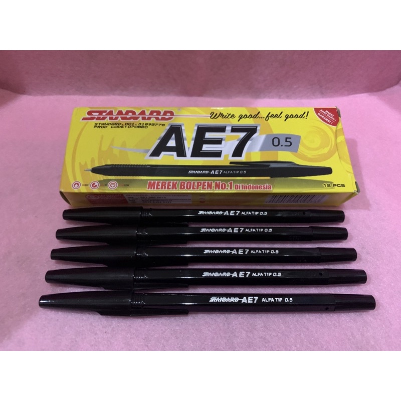 

Bolpen / Pulpen merk STANDARD AE-7 / Ballpoint / Bolpoint / Pen