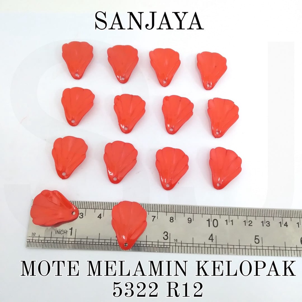 MOTE MELAMIN / MANIK KERANG / MANIK MELAMIN KERANG KECIL / MOTE MELAMIN KELOPAK 5322