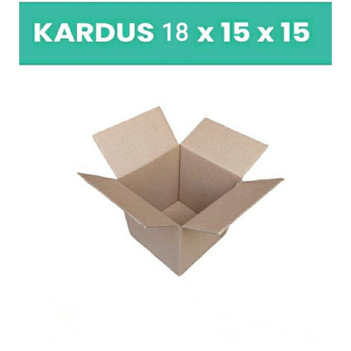 

grosir kardus packing uk18x15x15cm polos