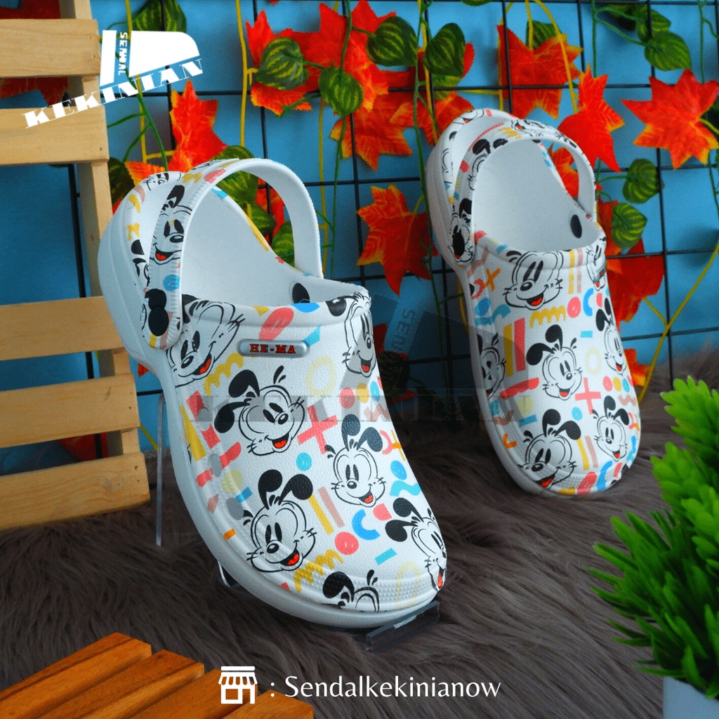 Sandal kodok motif/ Sendal kodok motif / Sandal kodok / Sendal Kodok