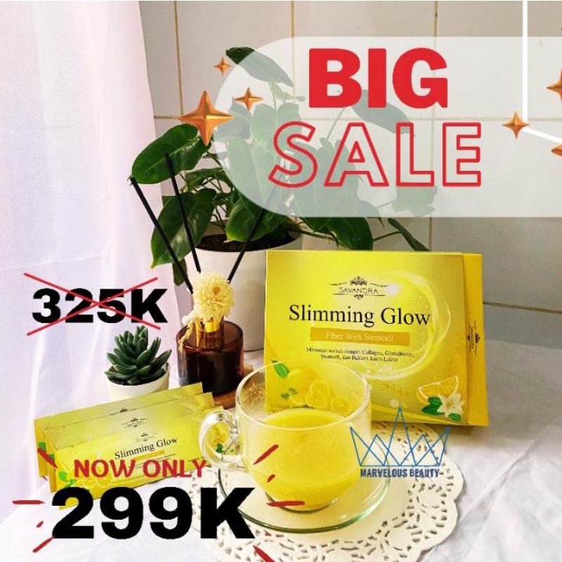 Savandra Slimming Glow Fiber With Stem Cell