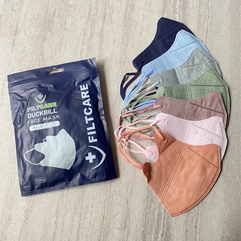 MASKER DUCKBILL FILTCARE 3 PLY ISI 10 PCS