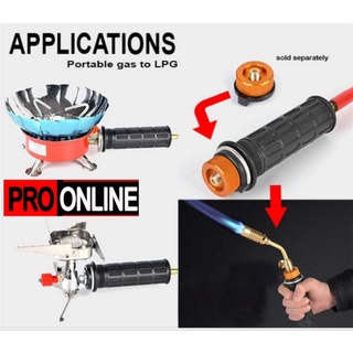 CONVERTER KOMPOR PORTABE UNTUK GAS LPG / ADAPTOR GAS KALENG KE GAS TABUNG LPG