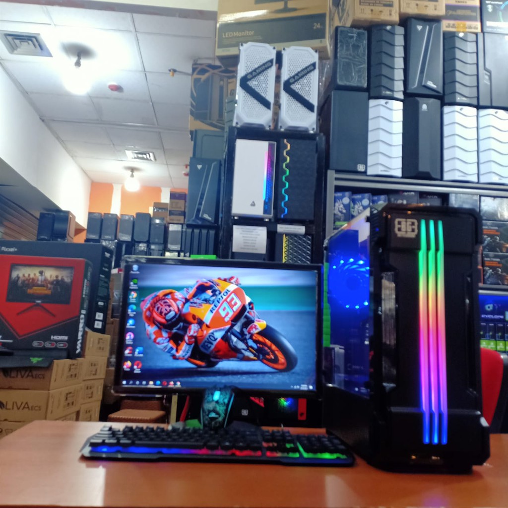 PC RAKITAN CORE I5 3470 FULLSET SIAP PAKAI &amp; NEW GARANSI 1 TAHUN