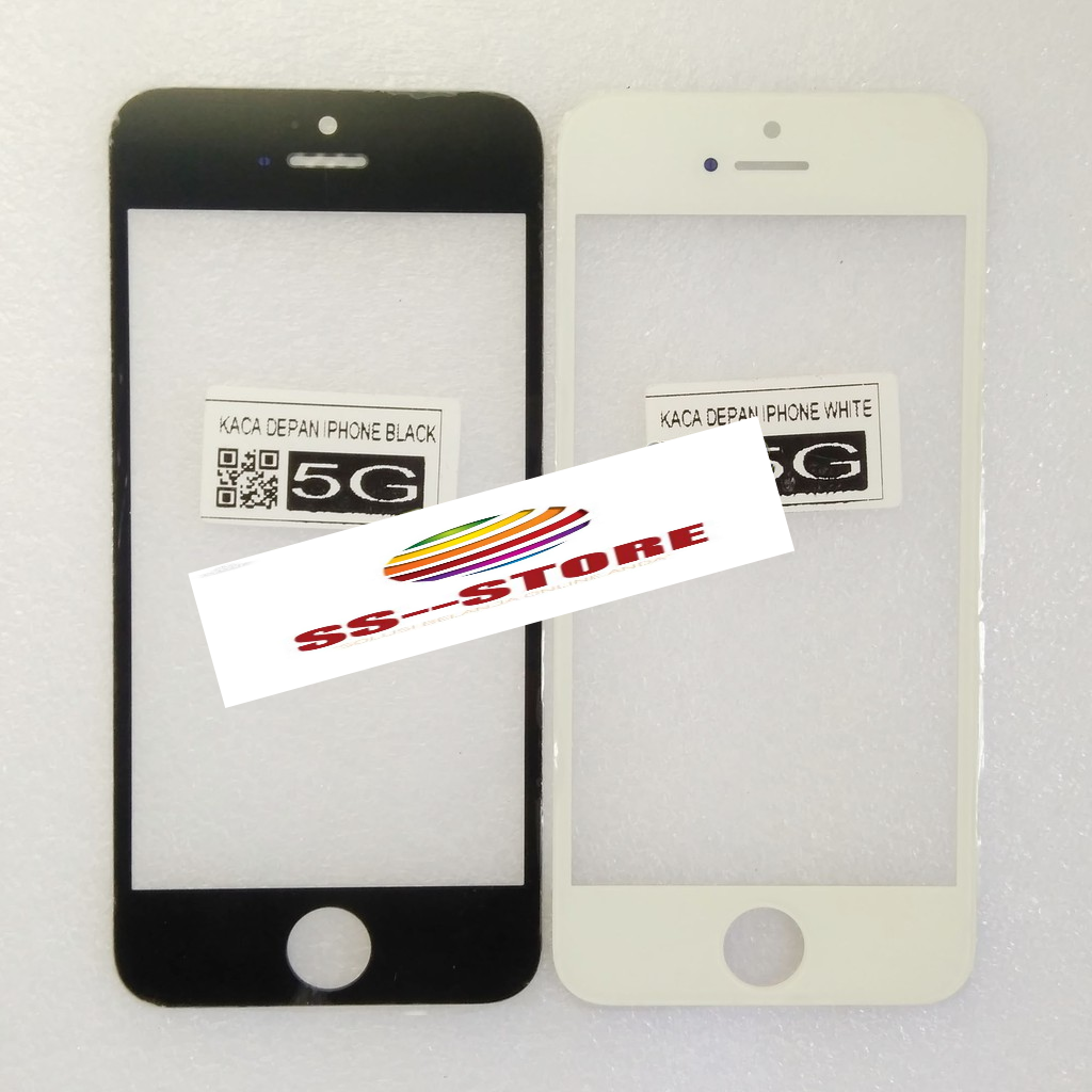 KACA LCD IPHONE 5 5G - 5S KACA DEPAN IPHONE 5G - 5S Gorila Glass ORI