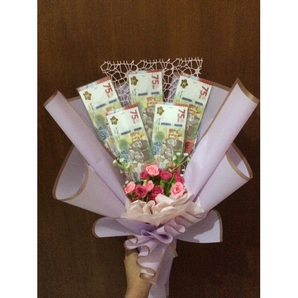 money bouquet - jasa + uang baru