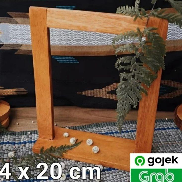 

[PRODUK TM80U] WOODEN STAND DISPLAY 24 X 20 CM STAND MENU (WD-07) MB0